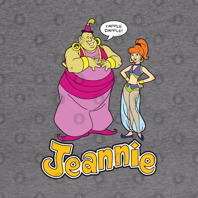 Jeannie Cartoon by Chewbaccadoll